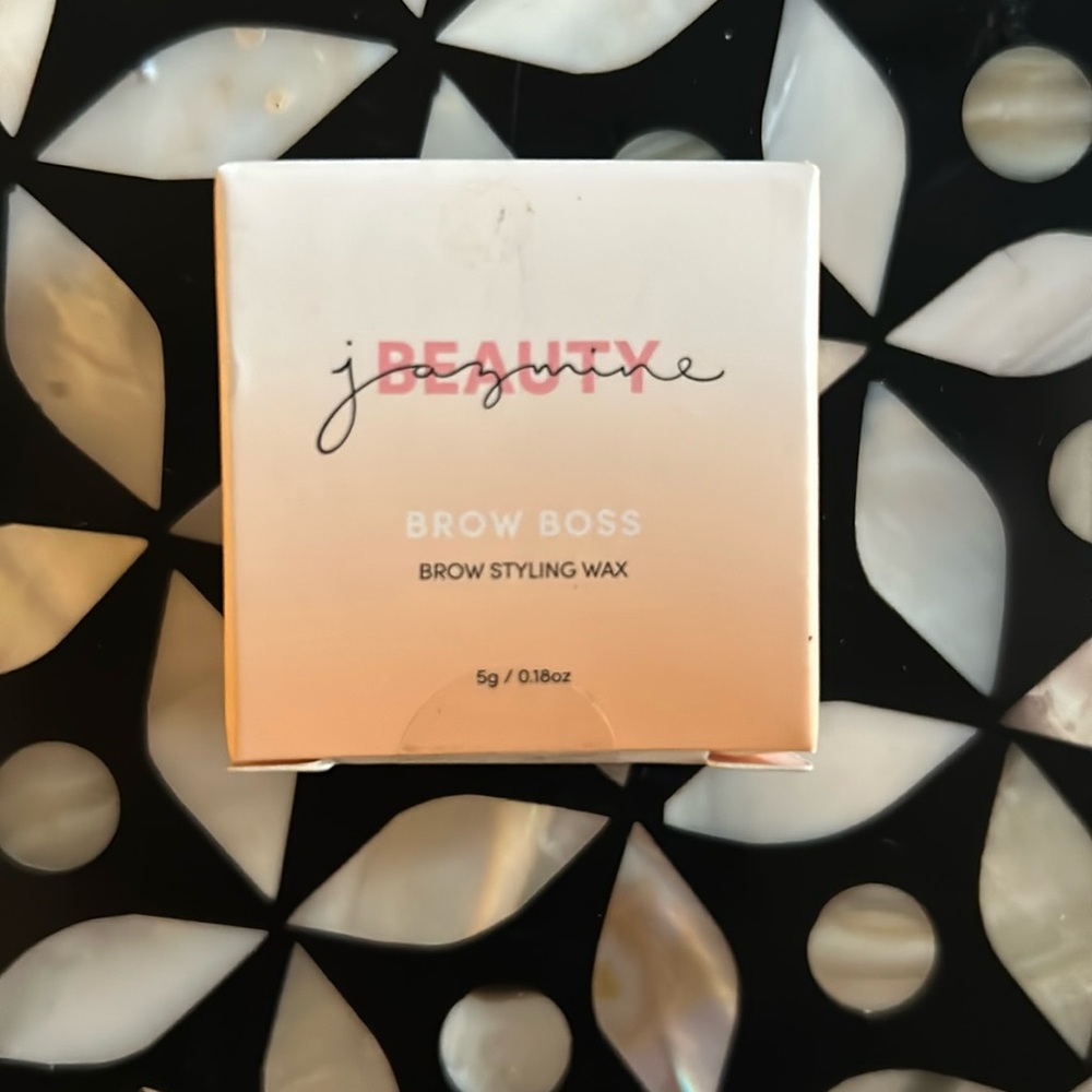 Jazmine Beauty “Brow Boss” Clear Brow Styling Wax